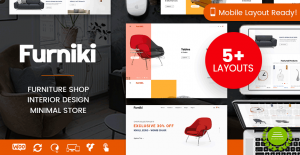 Furniki - Clean Furniture Store & Interior Design WordPress Theme