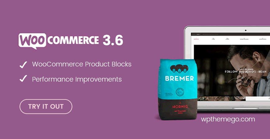 New features in WooCommerce 3.6