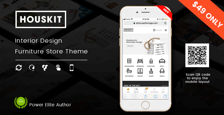 Houskit - Interior Design & Furniture Store WordPress Theme