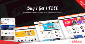 FREE Download NeoMarket – Latest Multi Vendor WooCommerce WordPress Theme
