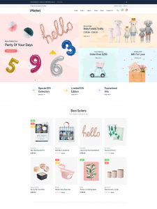Gift Shop WordPress WooCommerce Theme - iMarket