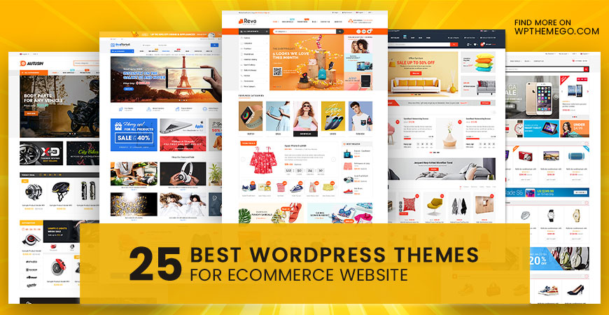 25+ Best Free Premium Ecommerce WordPress Themes 2020