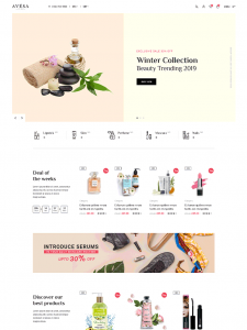 Avesa - Beauty, Cosmetics Store Elementor WooCommerce WordPress Theme