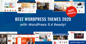 best wordpress themes 2020 with wordpress 5.4 ready