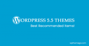 WordPress 5.5 Themes - Top Best Recommended Items!