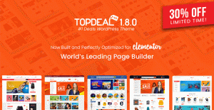 TopDeal - Multi Vendor Marketplace Elementor WooCommerce WordPress Theme