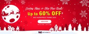 Best Xmas & New Year Deals! Up To 60% OFF On Best-Selling WordPress Themes 2020