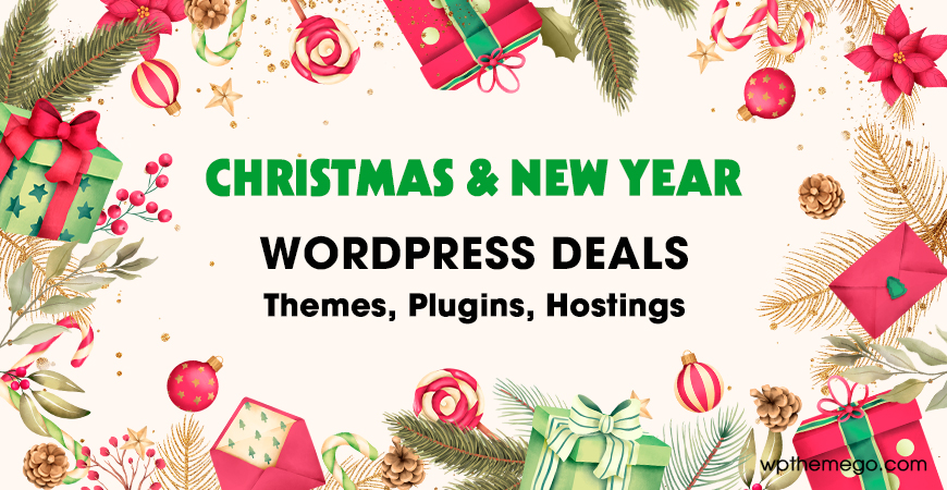 Best Christmas & New Year WordPress Deals 2020: Themes, Plugins & Hosting Providers