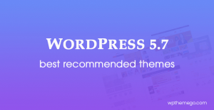 WordPress 5.7 Themes – Top Best Recommended Items!