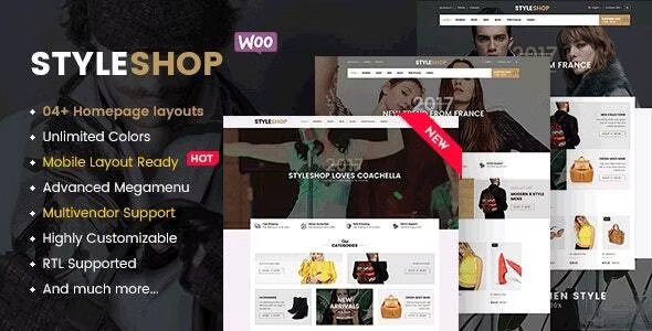 StyleShop-WordPress Theme