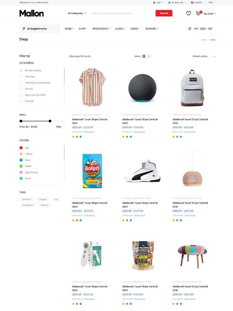 MallOn - Multipurpose Elementor WooCommerce WordPress Theme