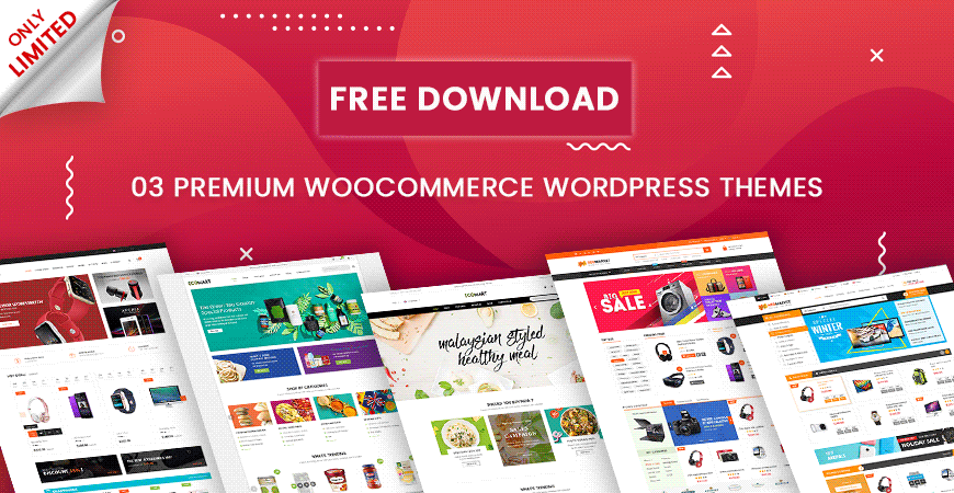 FREE Download 03 Premium WooCommerce WordPress Themes 2021 (Limited Time!)