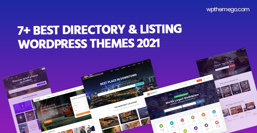 7+ Best Directory & Listing WordPress Themes 2021