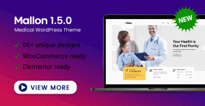 MallOn - Medical Store Elementor WooCommerce WordPress Theme