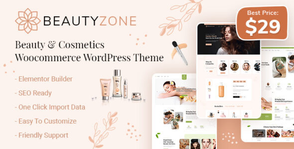 BeautyZone-WordPress Theme
