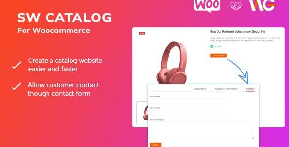 SW Product Catalog For Woocomerce-WordPress Theme
