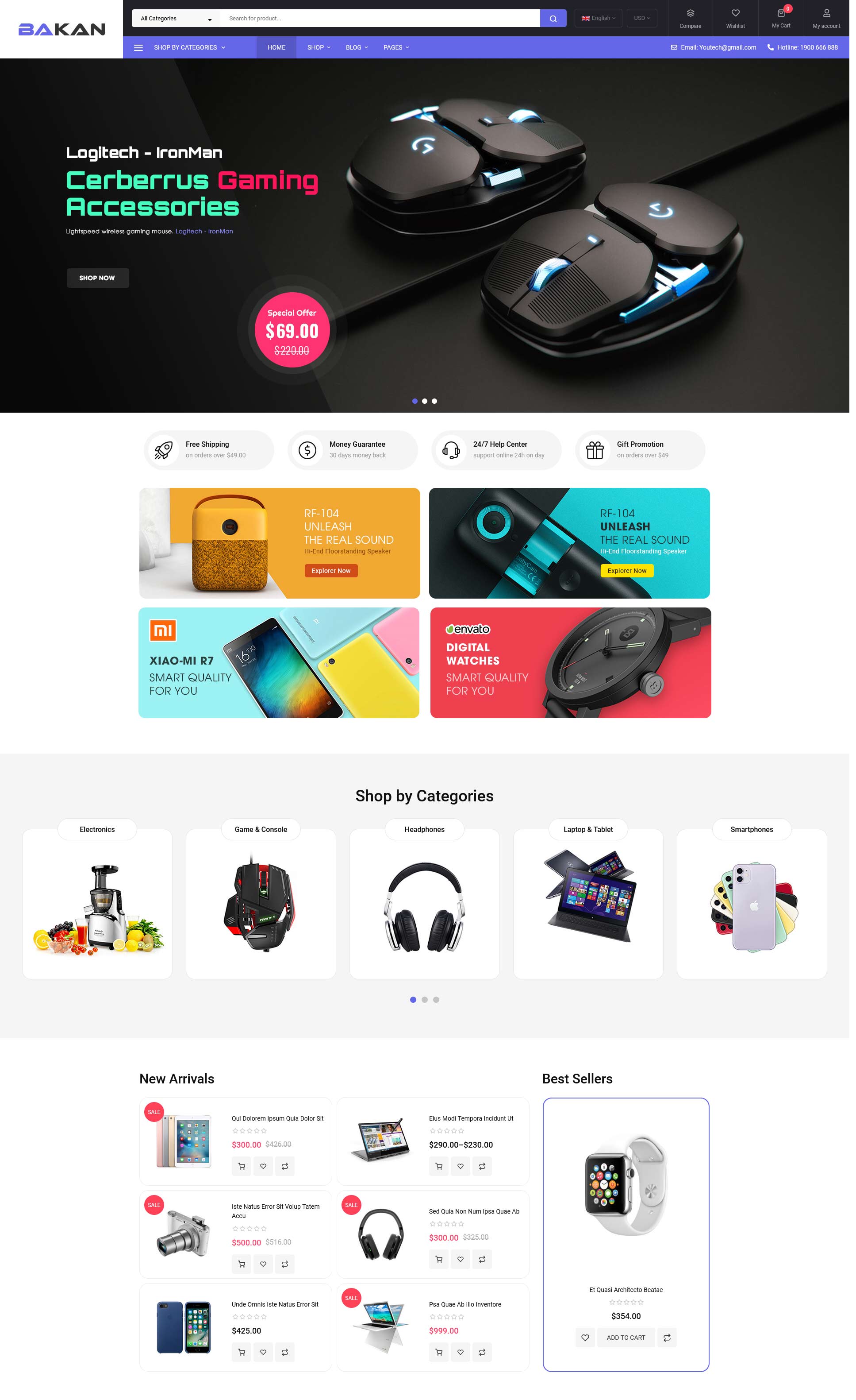 Bakan - eCommerce Elementor WooCommerce WordPress Theme