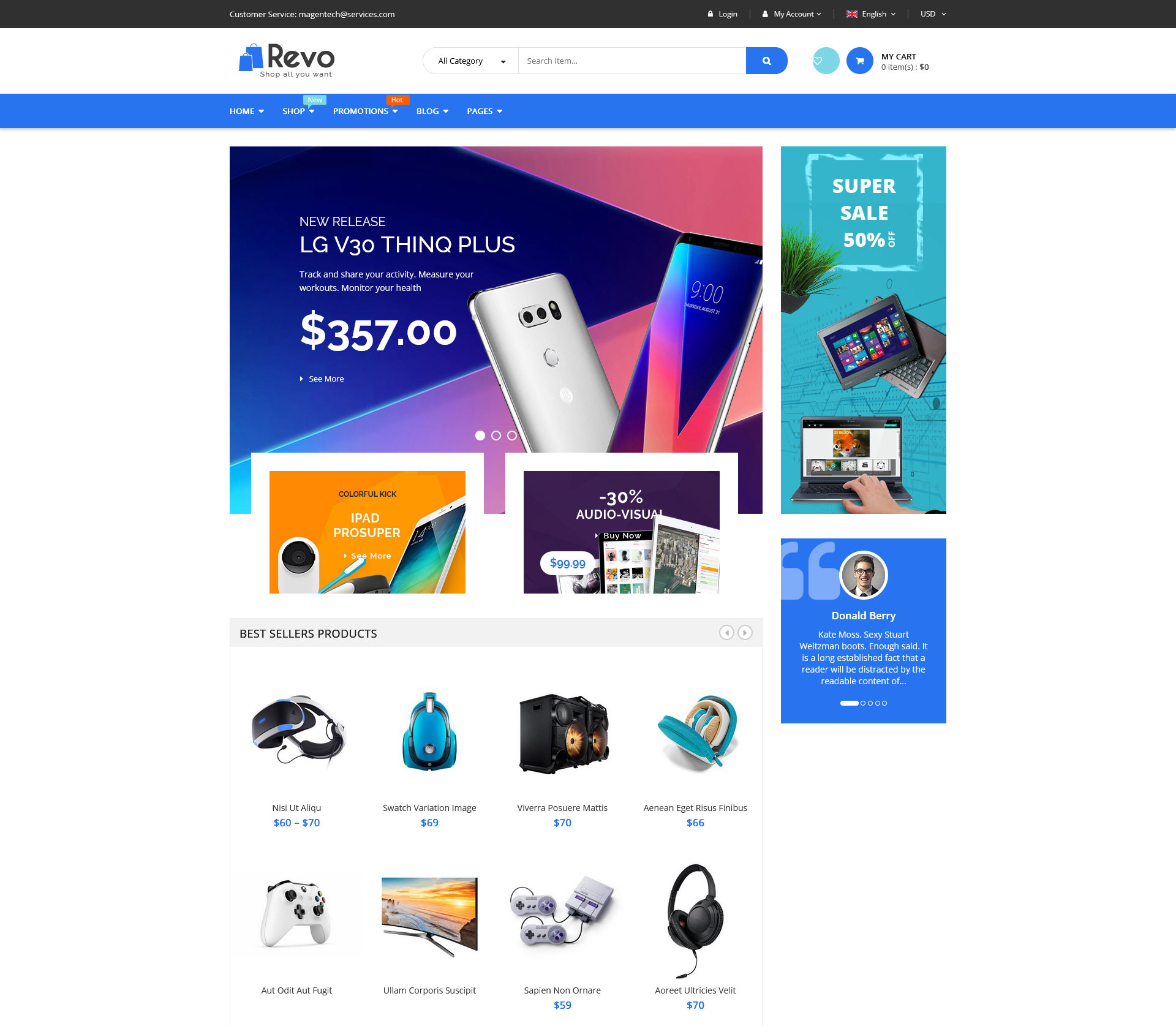 Revo - Multipurpose Elementor WooCommerce WordPress Theme