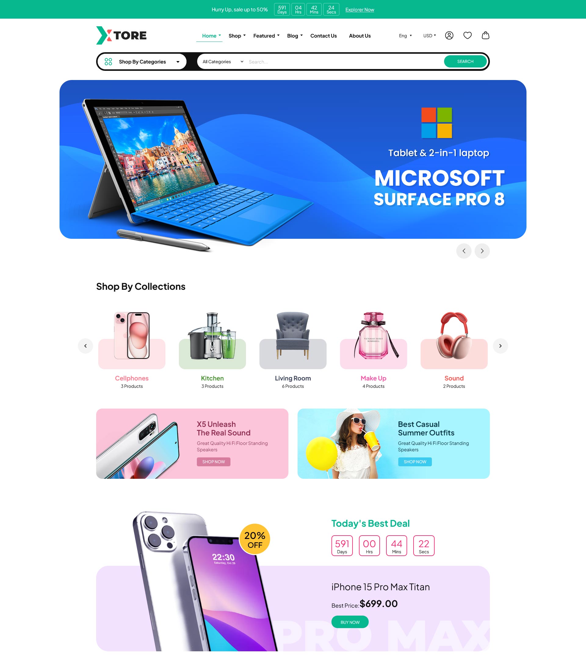 Xtore - Multipurpose Woocommerce WordPress Theme