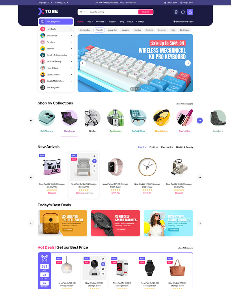 Xtore - Lastest WooCommerce Theme