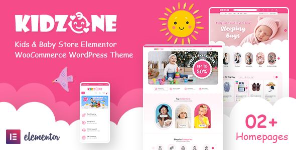 Kidzone-WordPress Theme